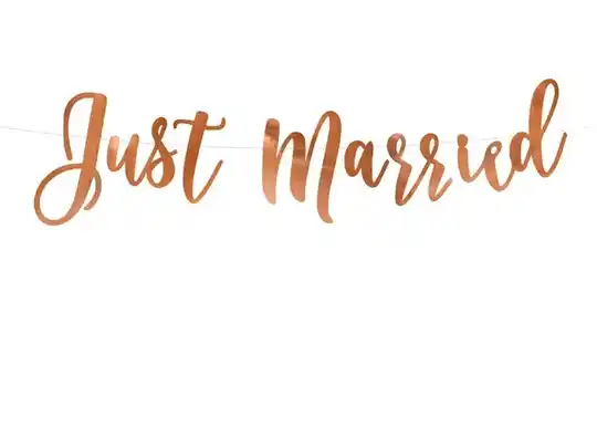 Just Married slinger