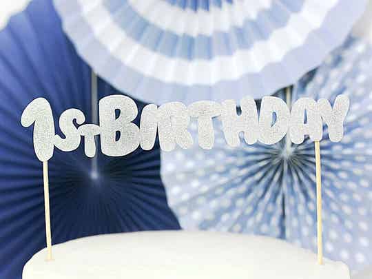 1st birthday taartopper