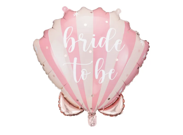 Folieballon Zeeschelp Bride to be