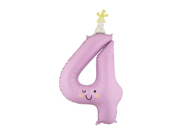 Folieballon 4 Lavendel
