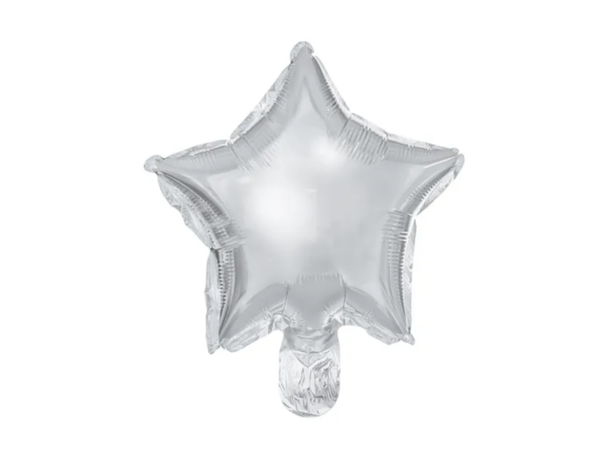 Folieballon Ster Zilver