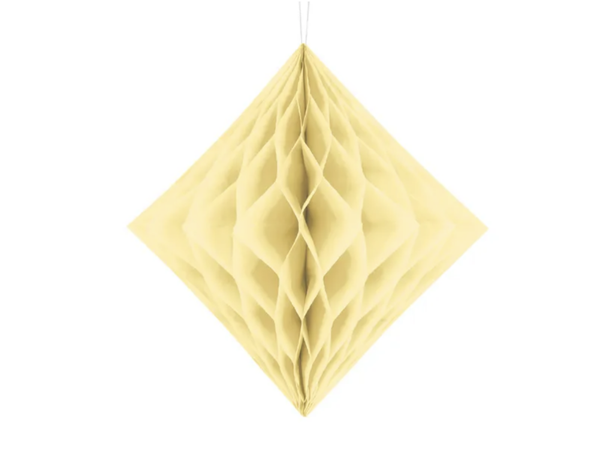 Honeycomb diamant crème groot