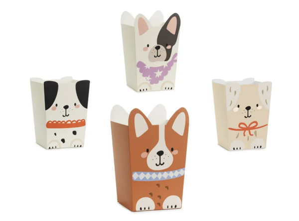 Popcornbakjes Honden