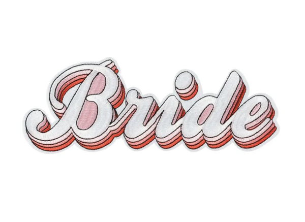 Strijkembleem Bride vrijgezellenfeest