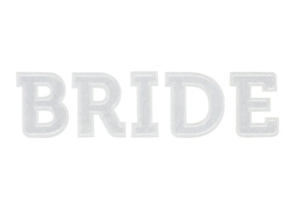 Strijkembleem Bride