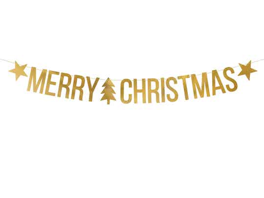 Banner Merry Christmas