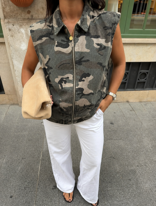 Gilet camouflage Ambika