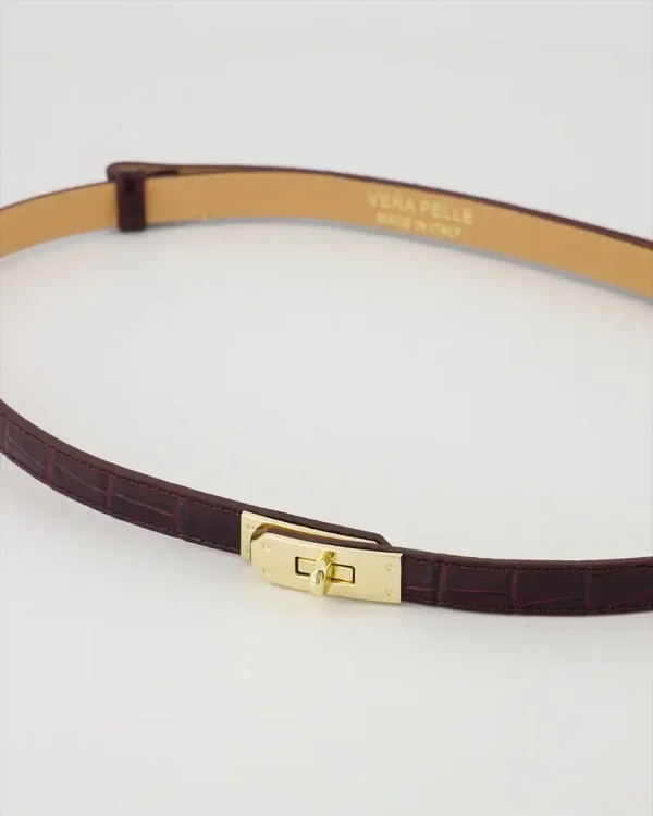 Riem croco bordeaux