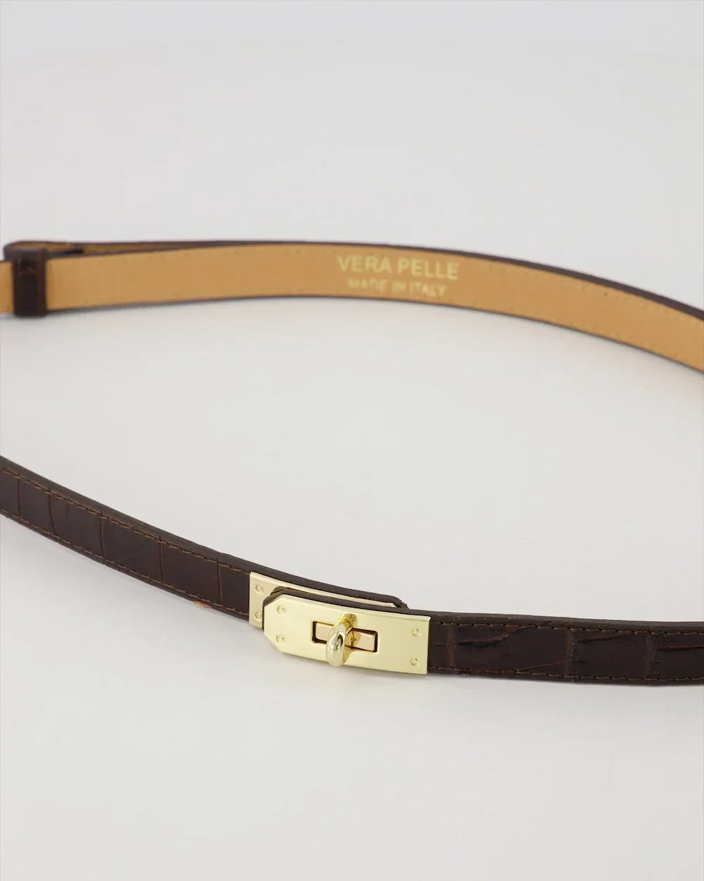 Riem croco bruin