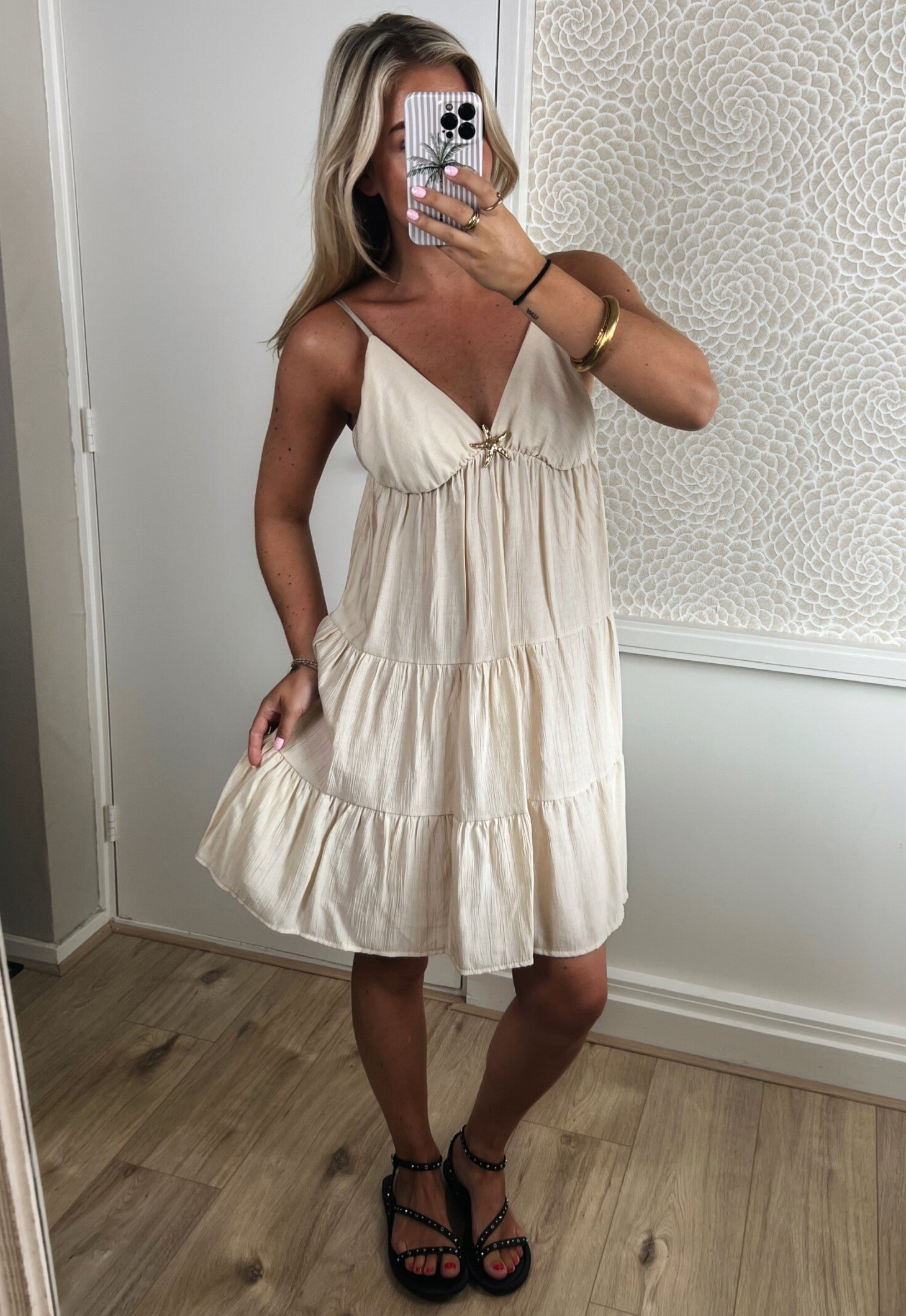Jurkje beige zeester