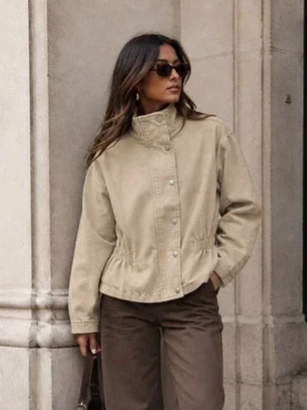 Jasje denim beige