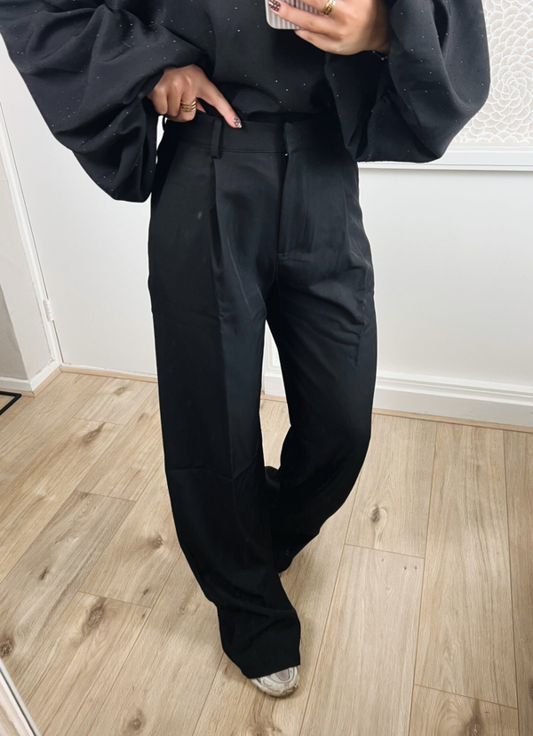 Pantalon zwart