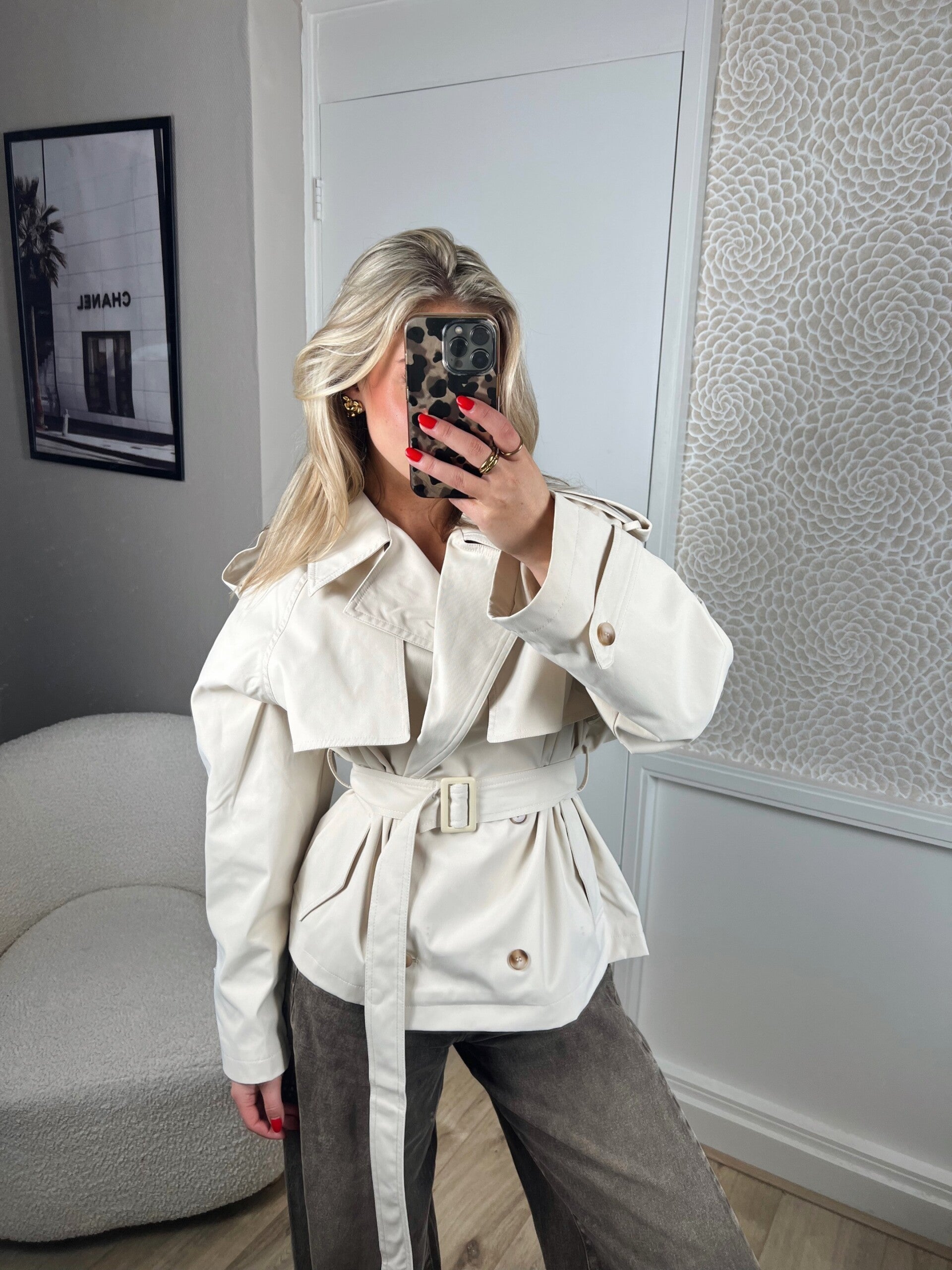 Trenchcoat creme