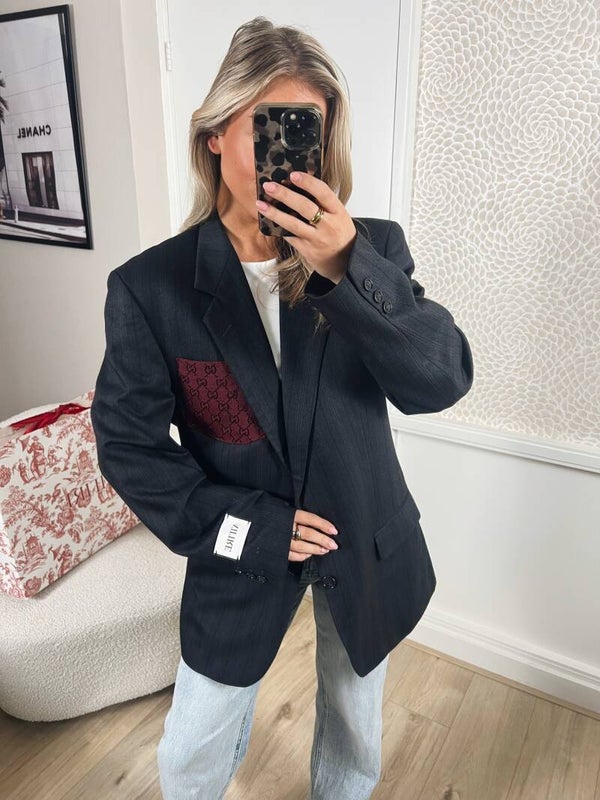 Blazer Attire Amsterdam Gucci zakje bordeaux