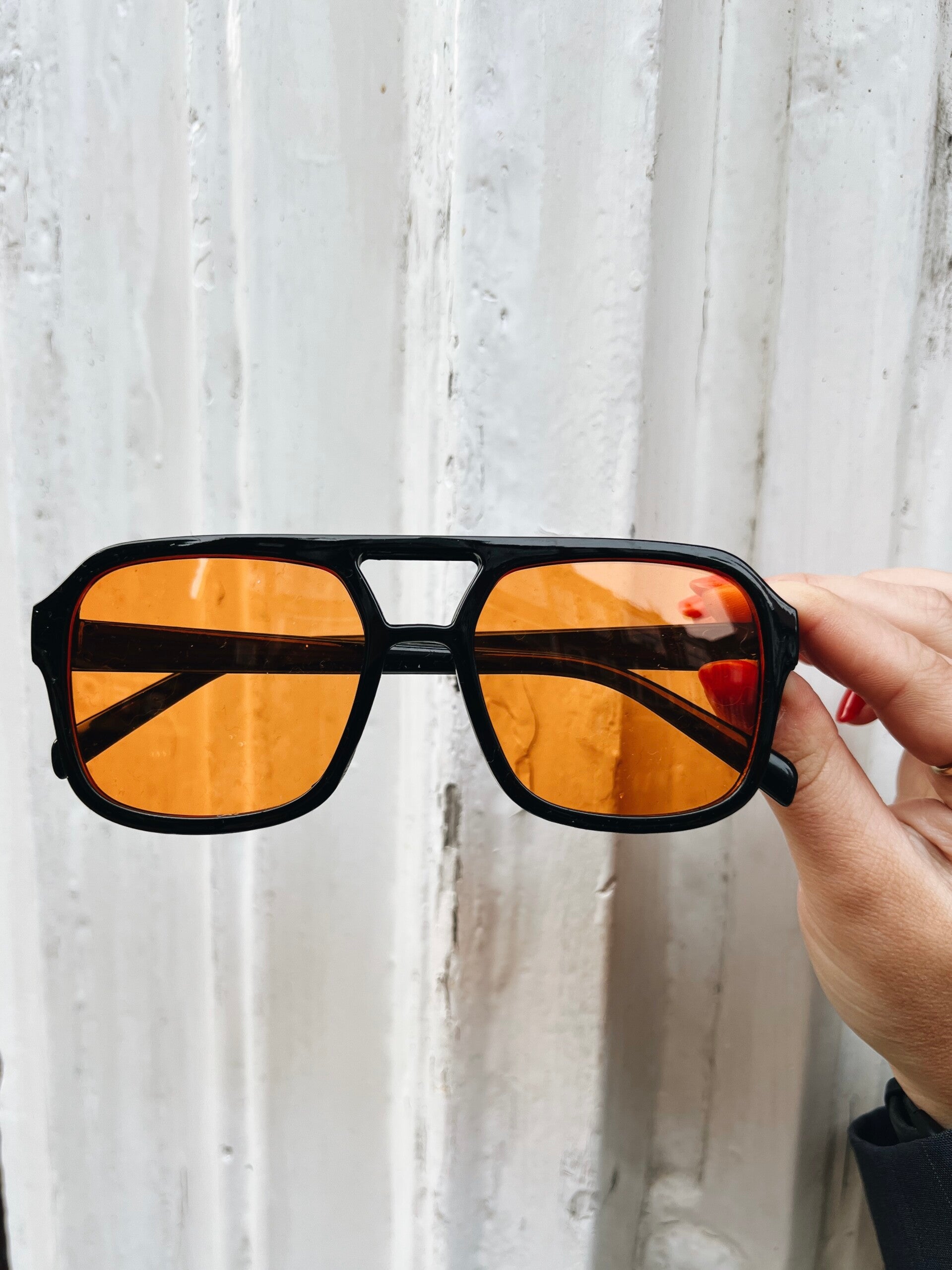 Zonnebril Queen orange