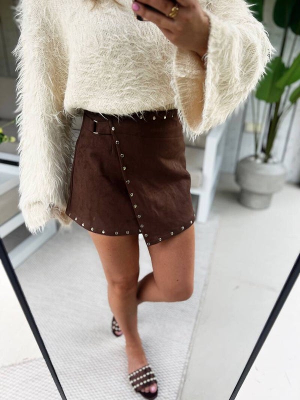 Skort studs bruin Ambika