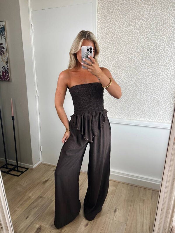 Pantalon bruin