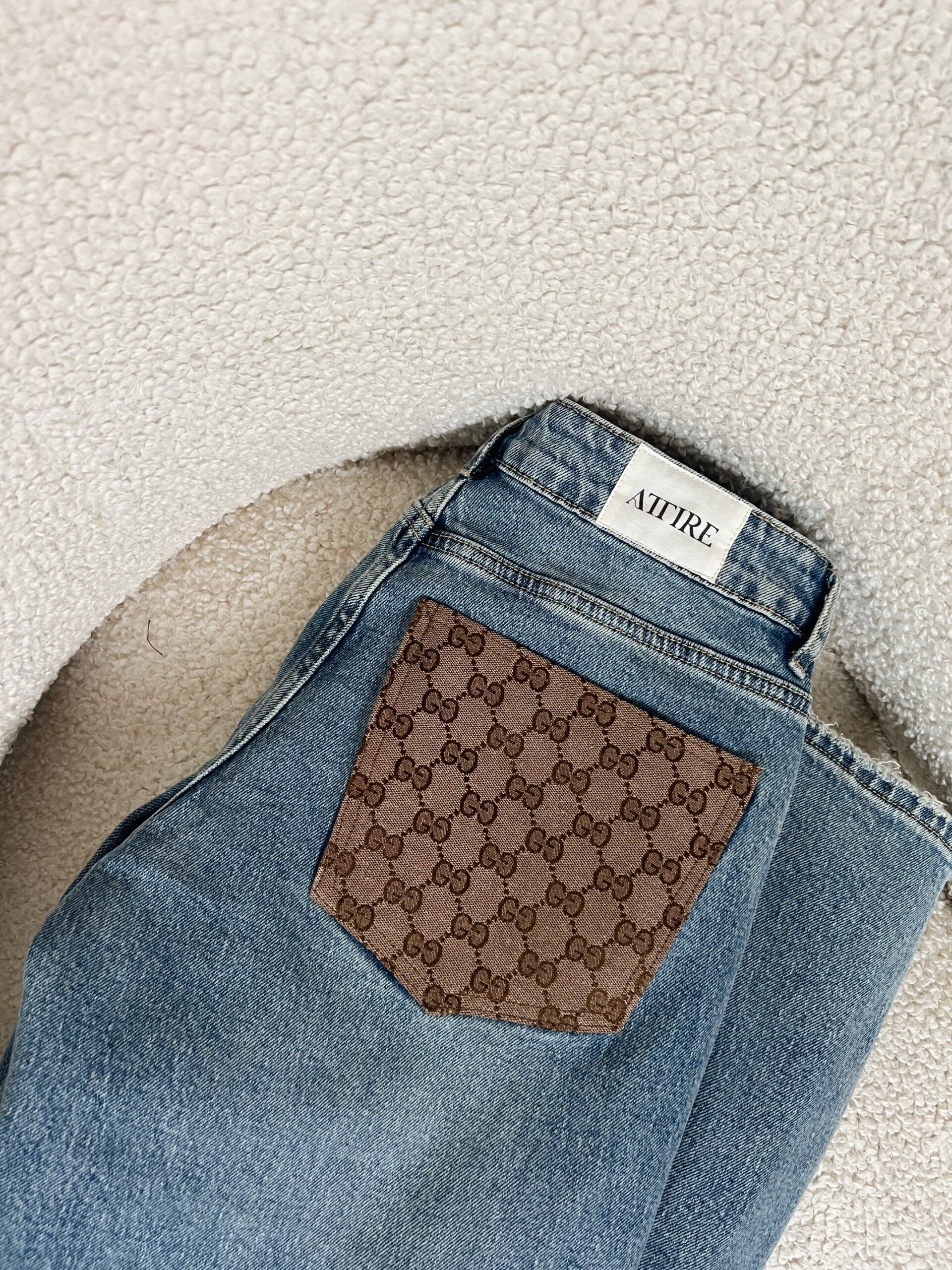 Jeans Attire zakje print