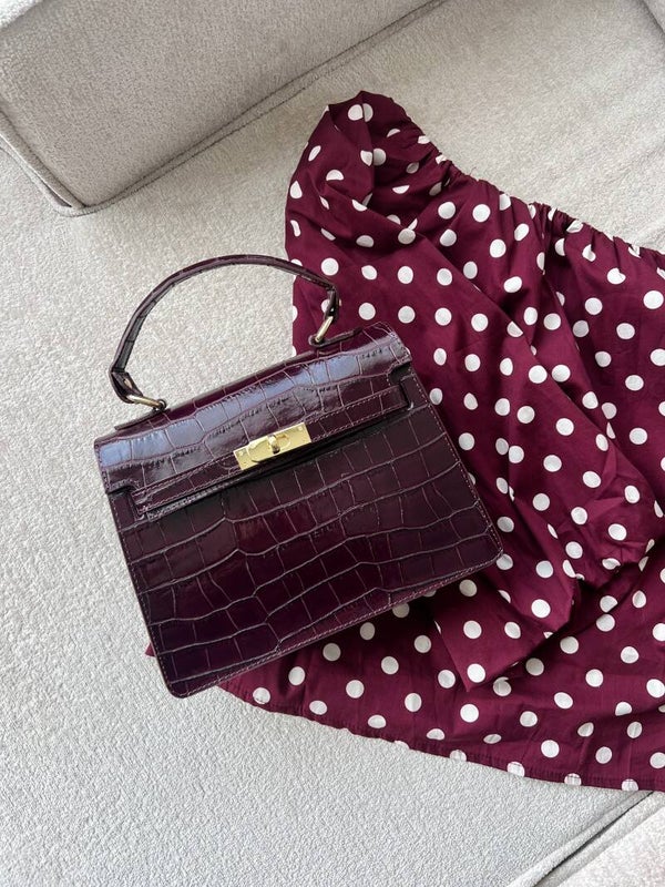 Tas aubergine