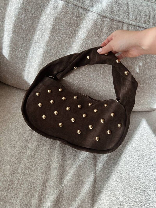 Tas studs bruin