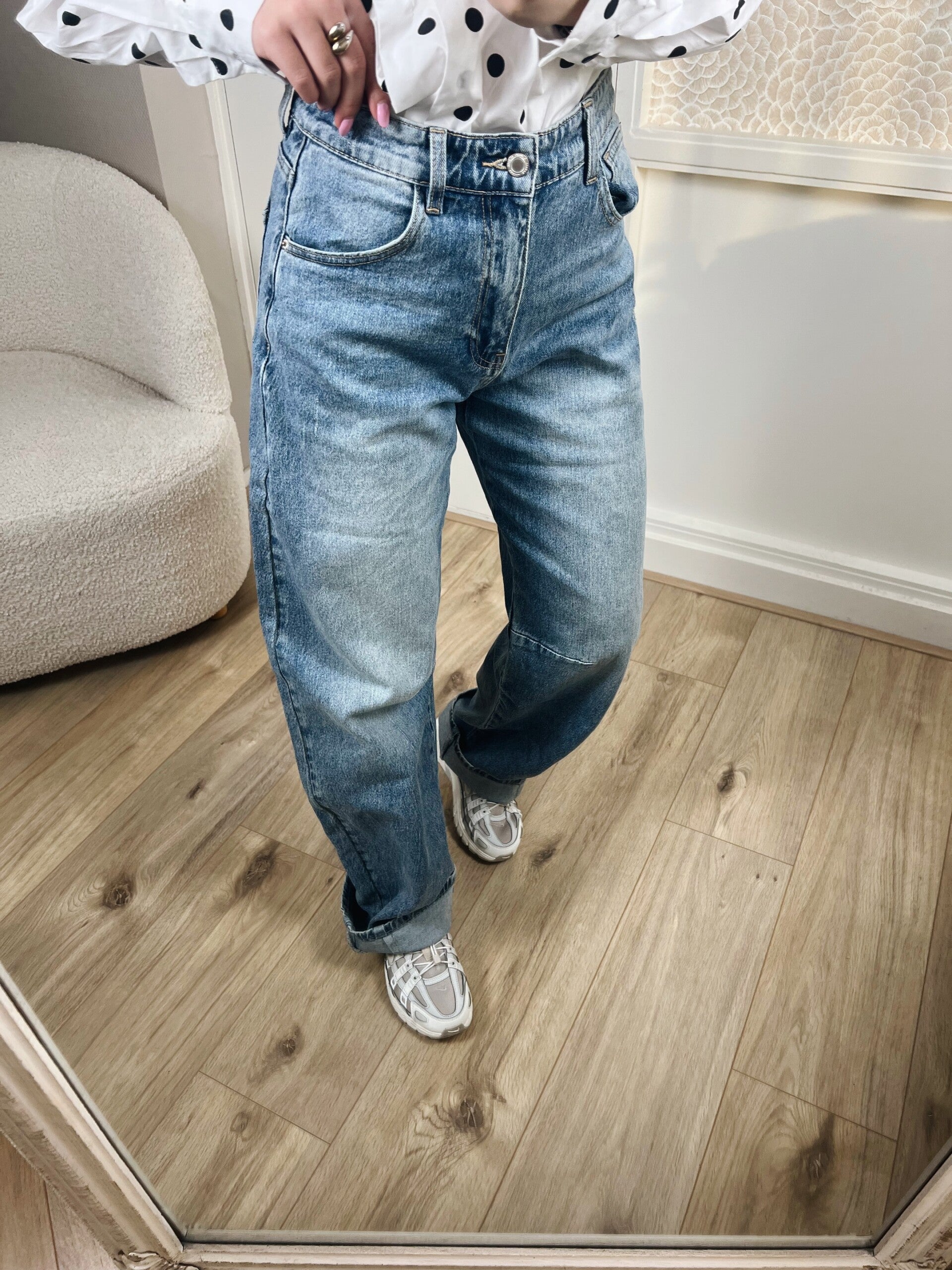 Jeans barrel fit Laulia