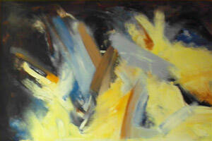 Titel: Hope Afmetingen werk: 120x80 Afmetingen lijst: 128x108 Techniek: Acryl op doek Prijs: op aanvraag