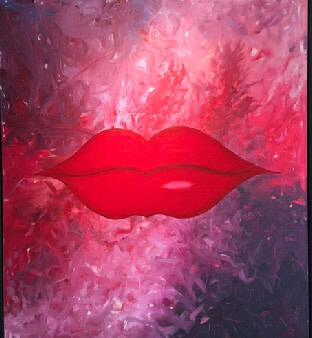 Titel: The Kiss Afmetingen incl. lijst:  2 x 184x164 Techniek: Acryl op doek Prijs: op aanvraag
