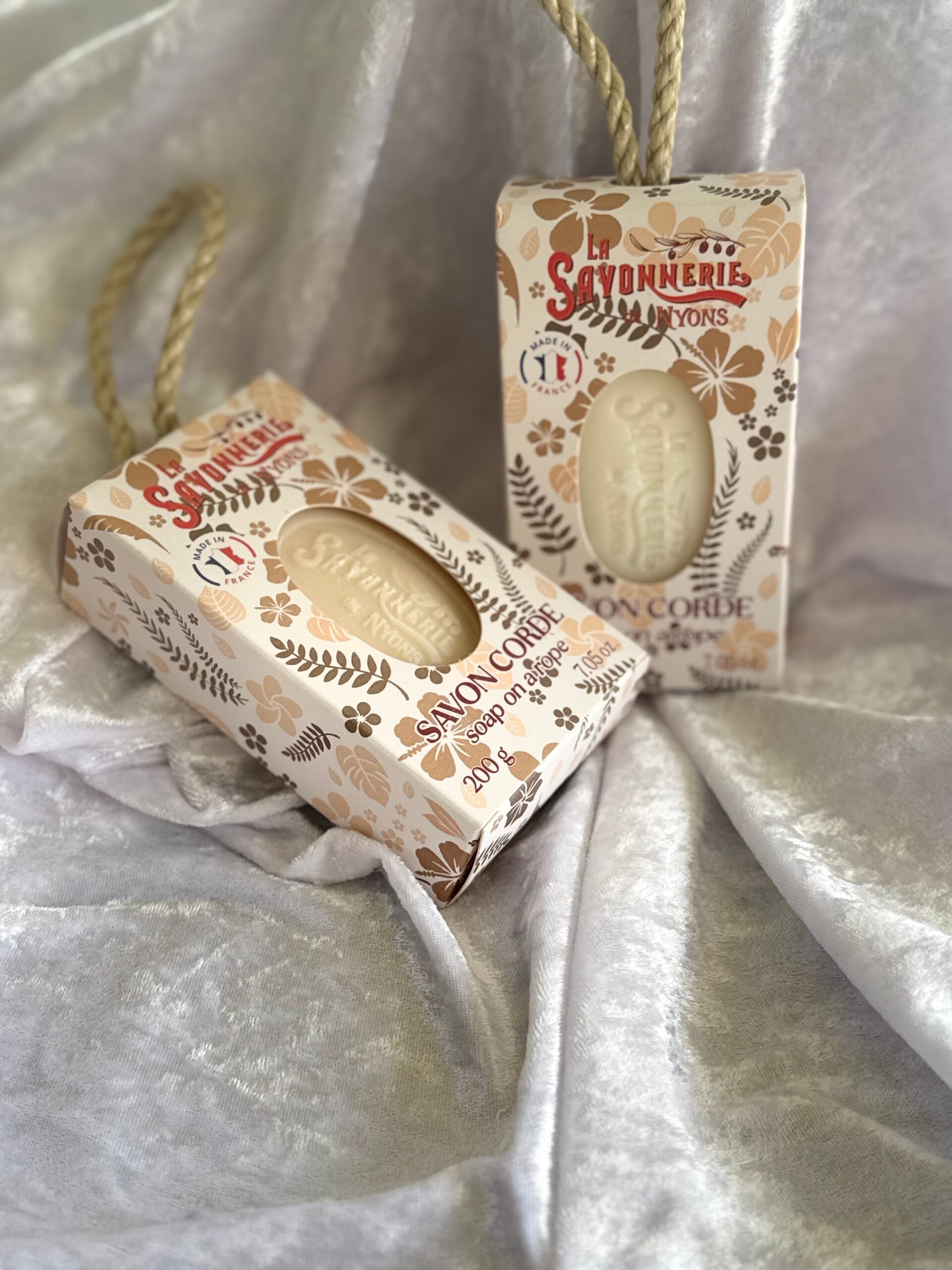 Savon à corde lait d'ânesse ou lait de chèvre