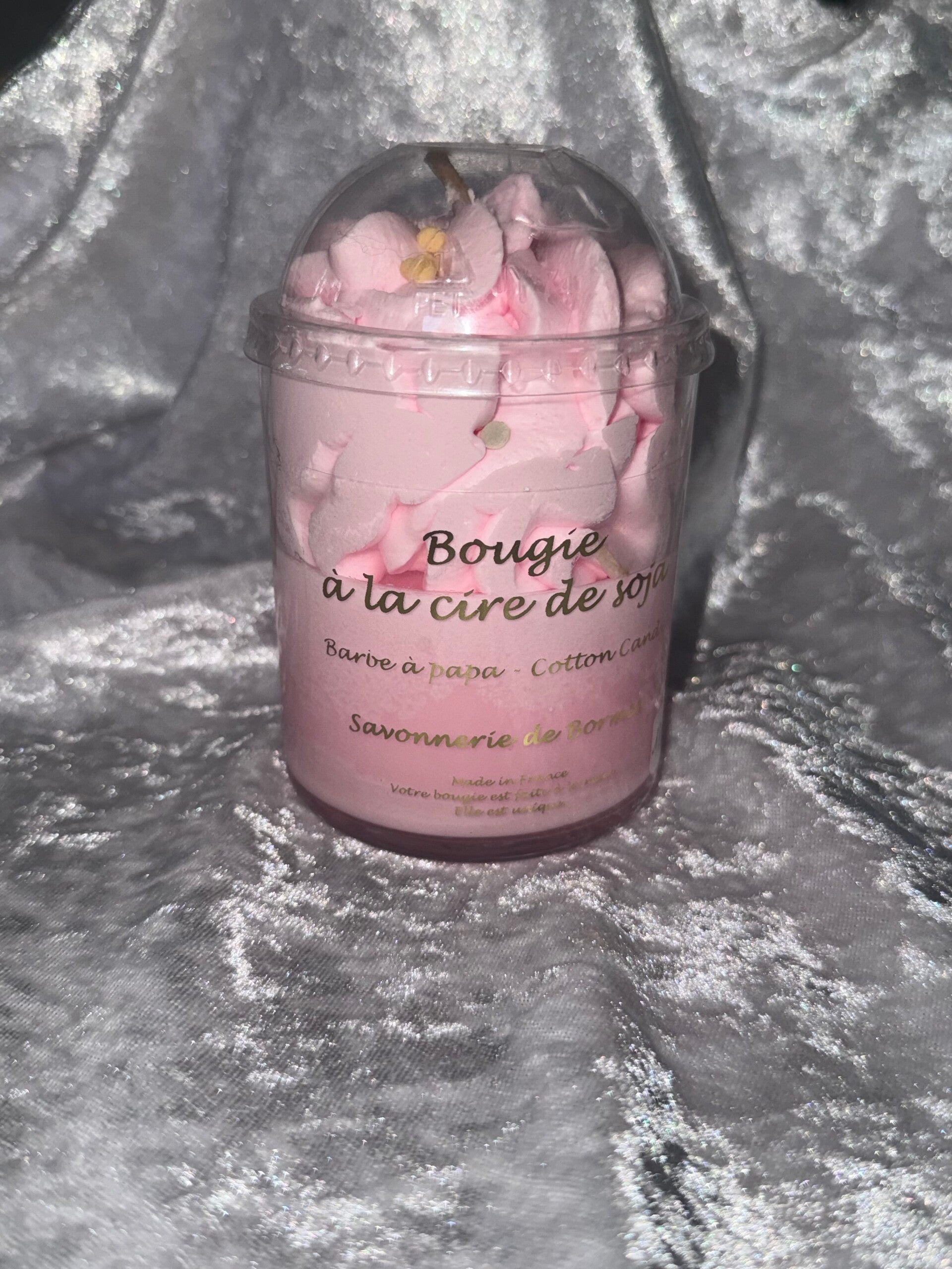 Bougie Barbe à papa 190g
