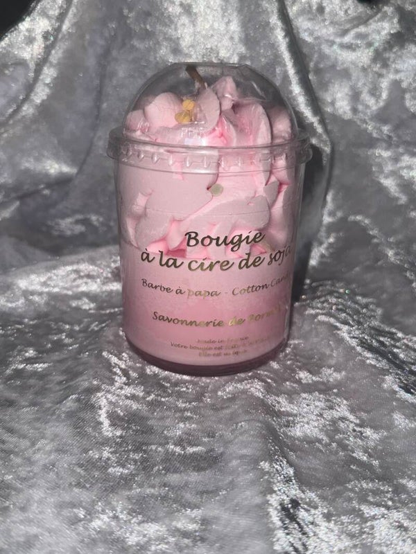 Bougie Barbe à papa 190g