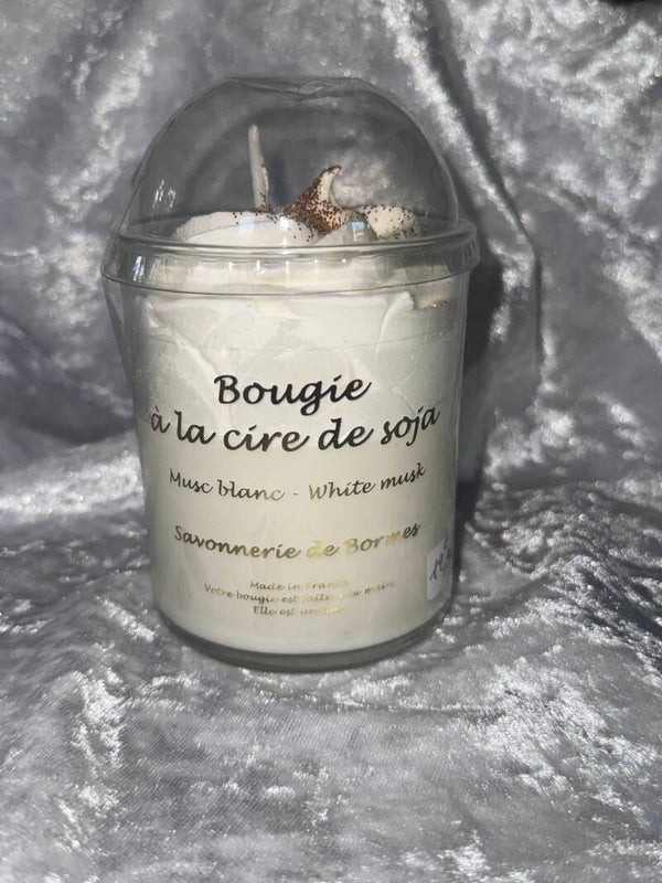 Bougie Musc Blanc 190g