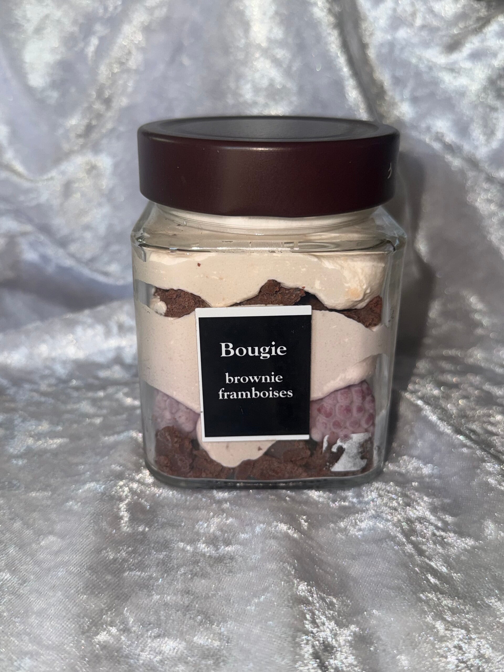 Bougie Brownie Framboise 170g