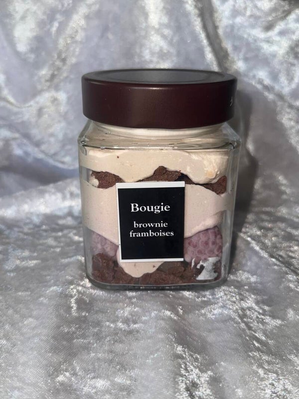 Bougie Brownie Framboise 170g