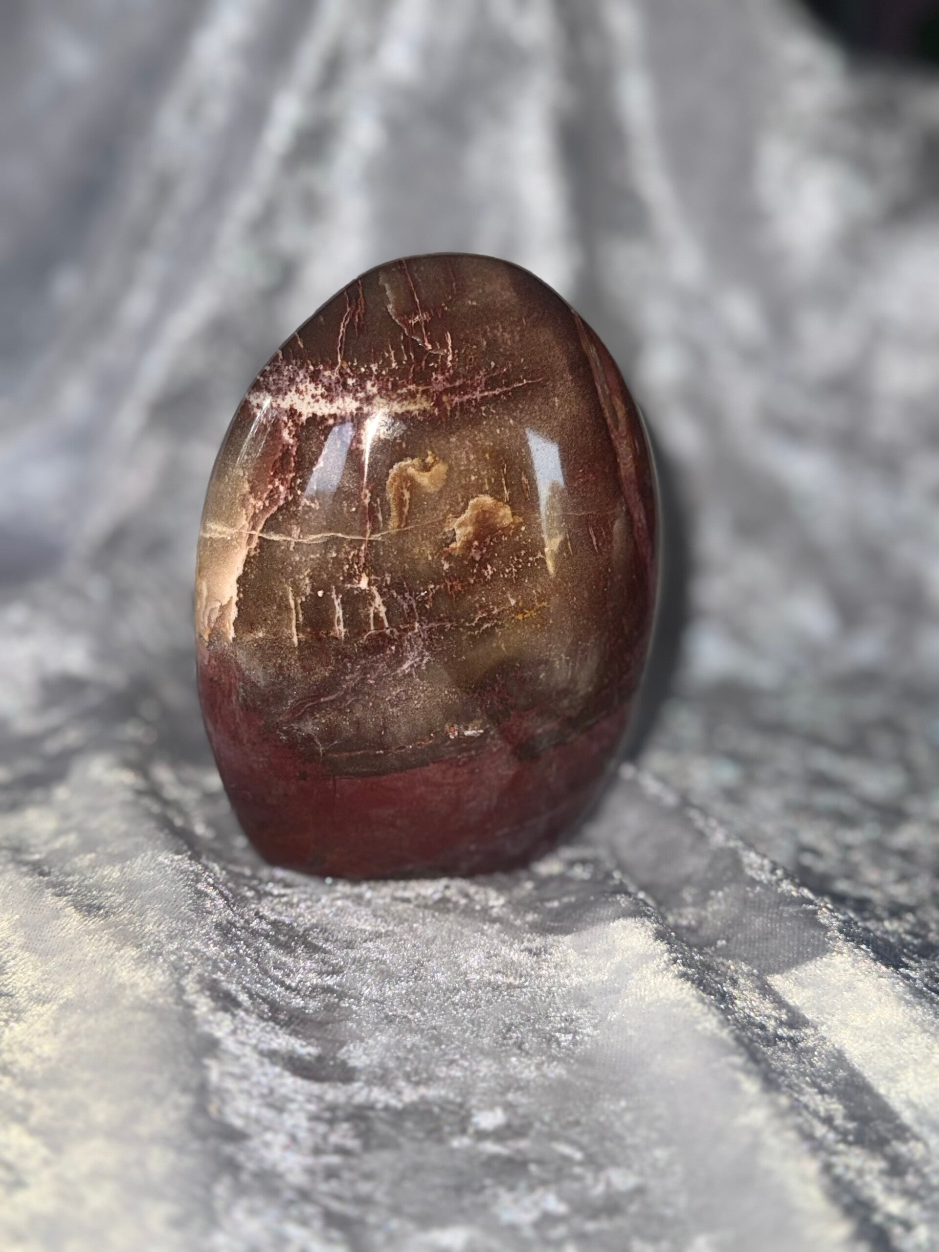 Pierre fossilisée d'ancrage