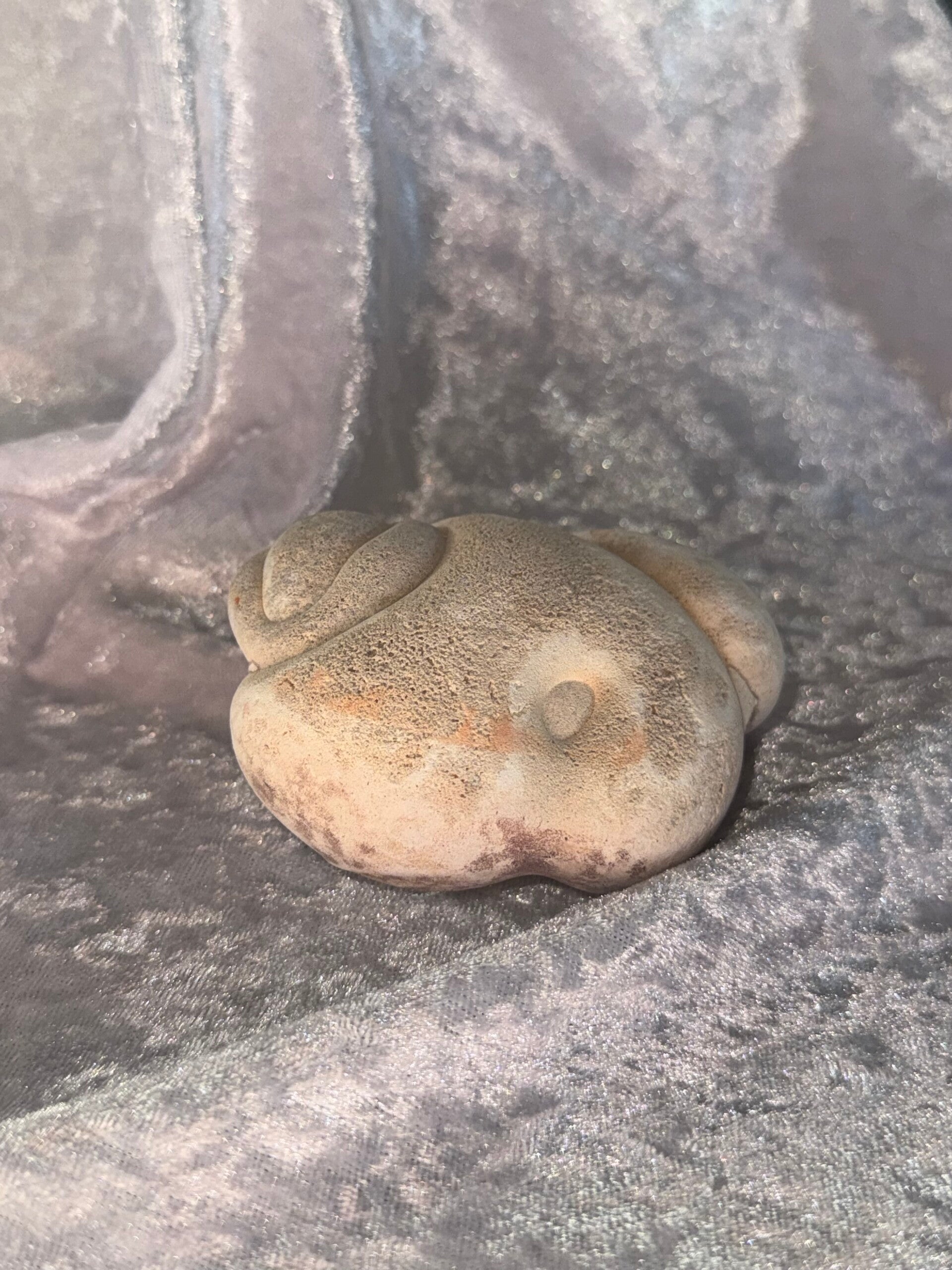 Pierre des fées argile fossilisée et calcite
