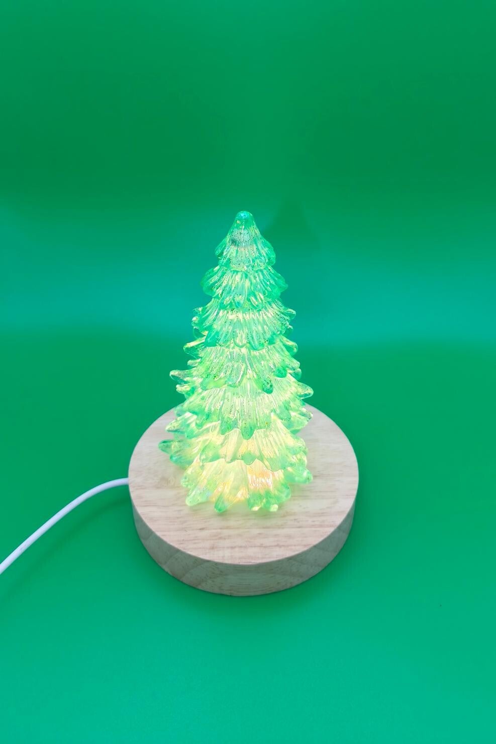 Sapin de Noël en époxy