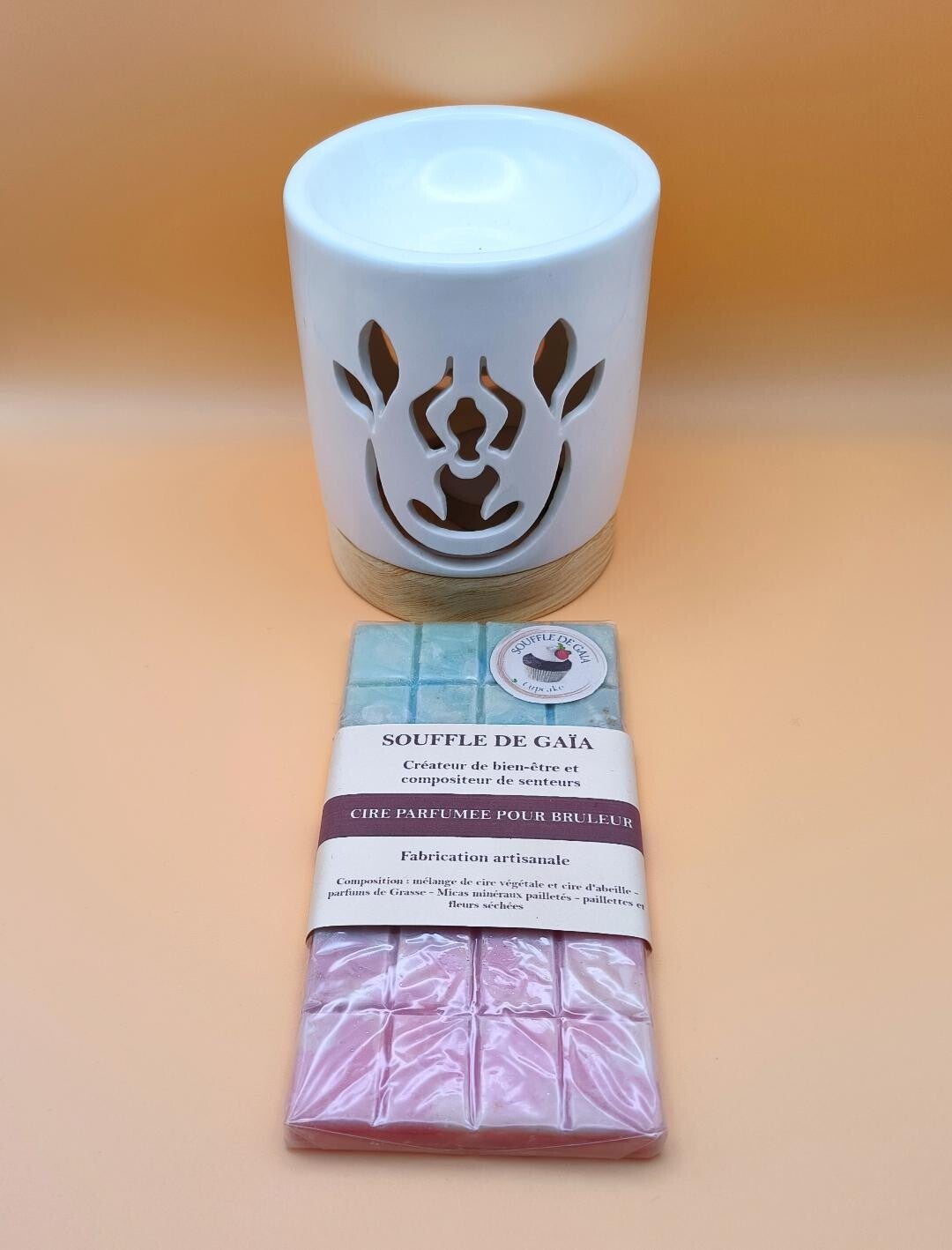Cire Parfumée pour brûleur, Souffle de Gaïa