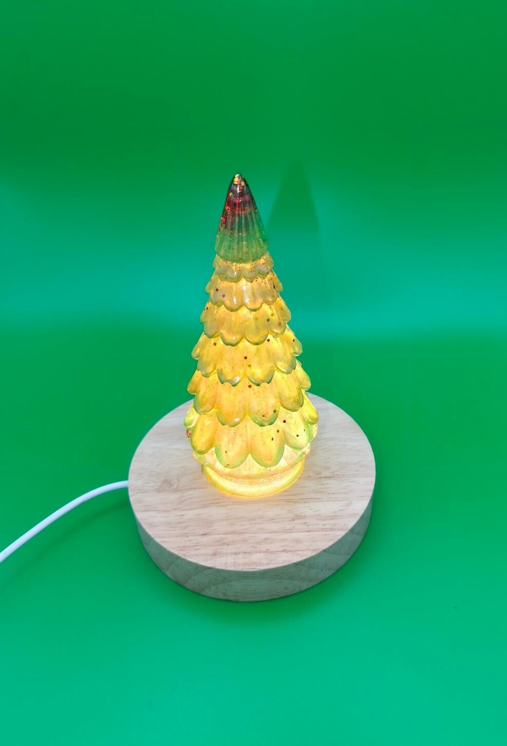 Sapin de Noël en époxy