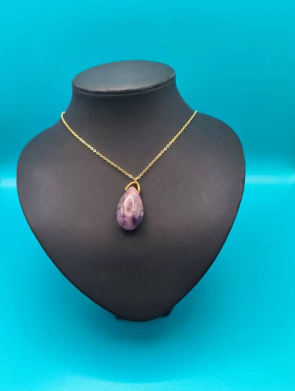 Pendentif Goutte Sautoir.