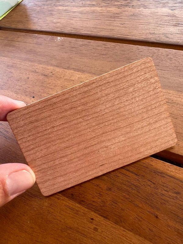 Carte de visite NFC "LA WOOD"