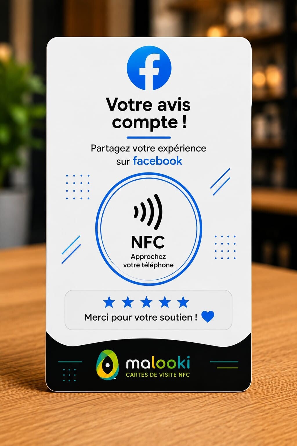 Carte Avis FACEBOOK