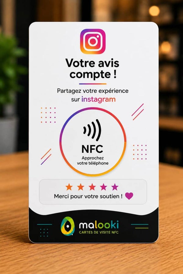 Carte Avis INSTAGRAM