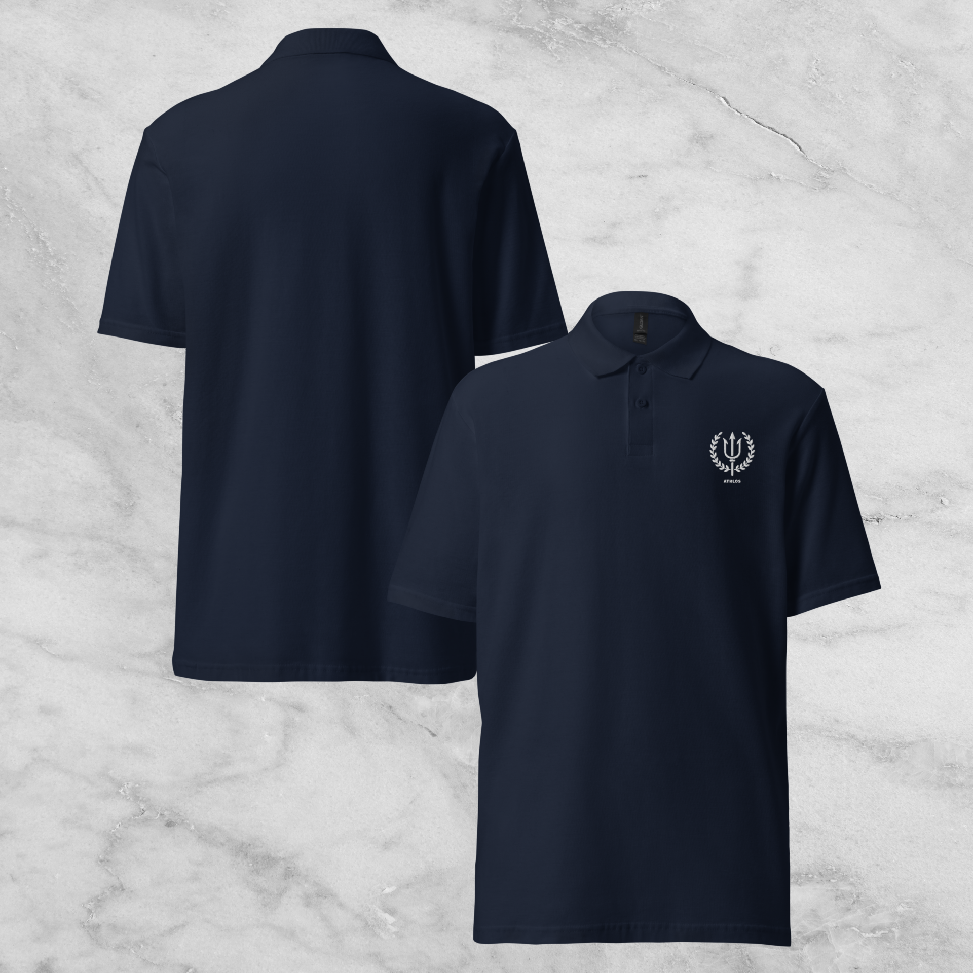Athlos - Logo Polo | Navy
