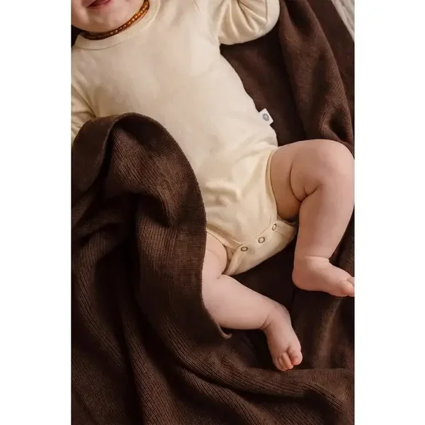 Babydekentjes/kinderdekentjes Gebreid - Merinowol