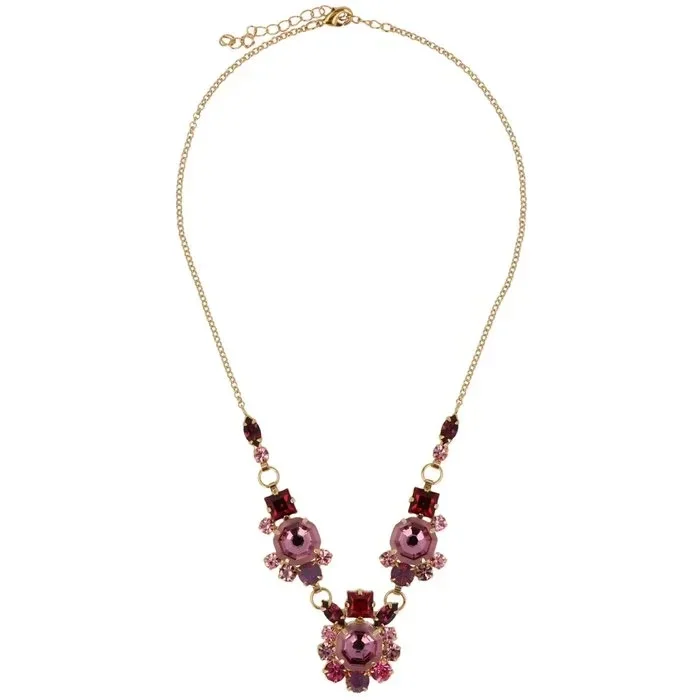 Otazu - Roze Lalique-ketting