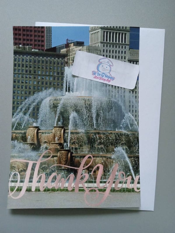 Thank you card