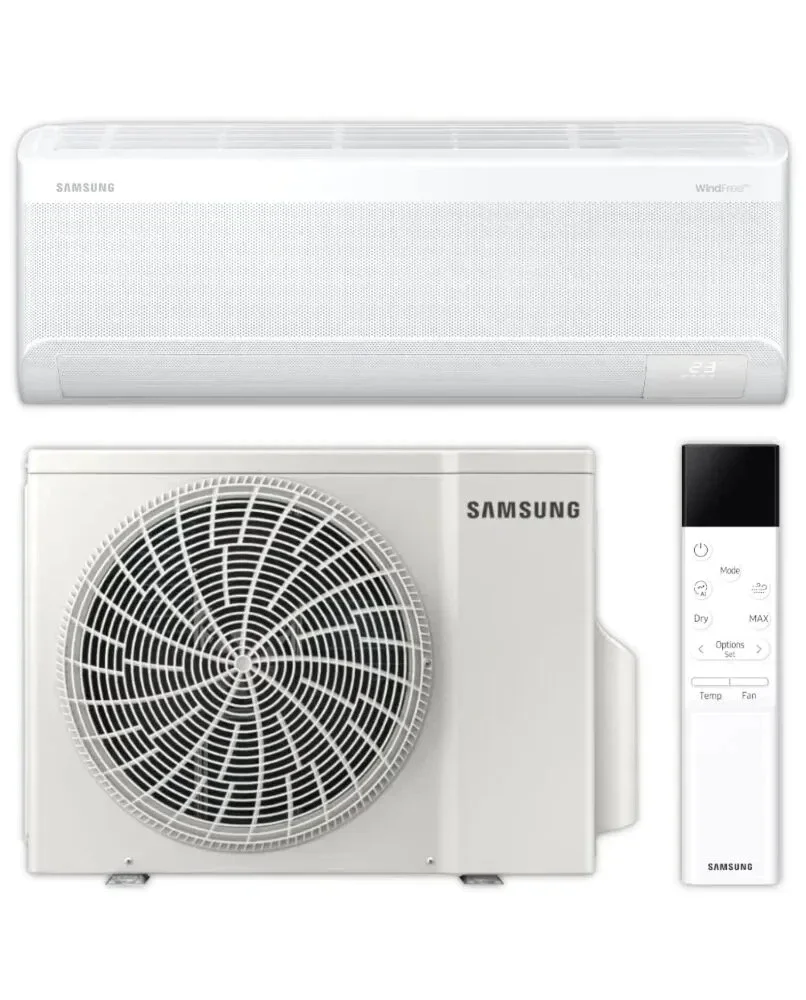 Samsung Split Klimaanlage Komplett-Set | WindFree Comfort | | 2,5 kW