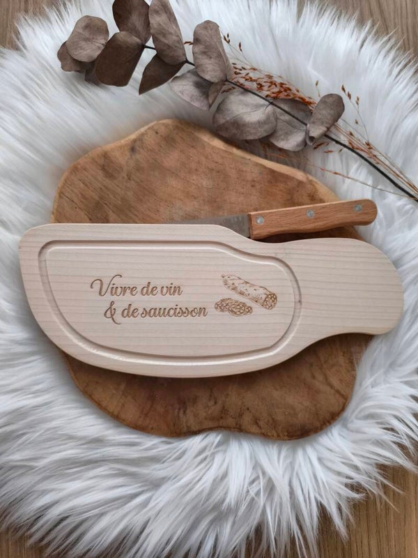 Planchette à saucisson
