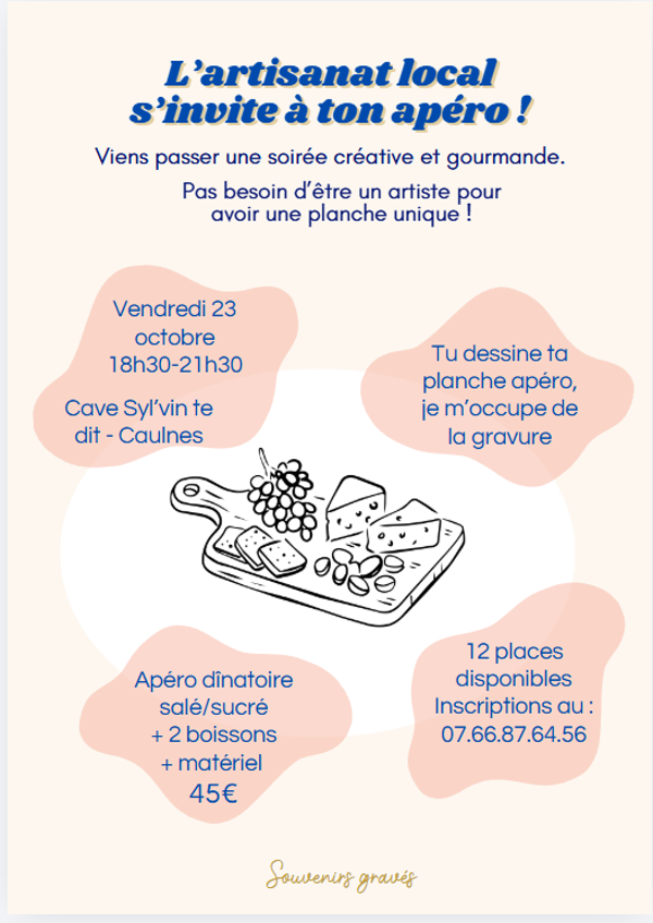 Atelier Planche apéro