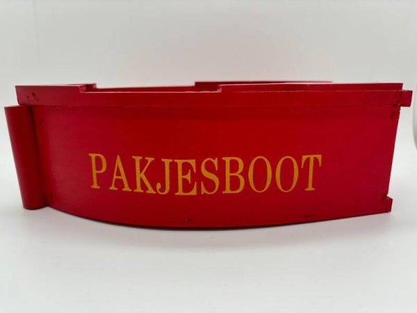 Pakjesboot Rood